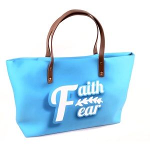 “Faith Over Fear” Tote Bag